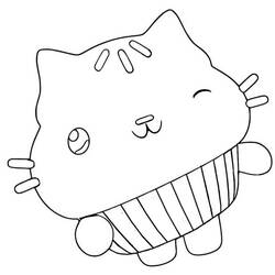 Dibujo para colorear: La Casa de Muñecas de Gabby (Juguetes y Juegos) #181038 - Dibujos para Colorear e Imprimir Gratis