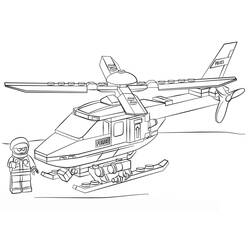 Dibujo para colorear: LEGO City (Juguetes y Juegos) #200447 - Dibujos para Colorear e Imprimir Gratis