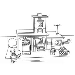 Dibujo para colorear: LEGO City (Juguetes y Juegos) #200450 - Dibujos para Colorear e Imprimir Gratis