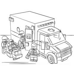 Dibujo para colorear: LEGO City (Juguetes y Juegos) #200452 - Dibujos para Colorear e Imprimir Gratis