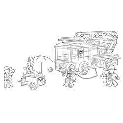 Dibujo para colorear: LEGO City (Juguetes y Juegos) #200456 - Dibujos para Colorear e Imprimir Gratis