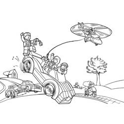 Dibujo para colorear: LEGO City (Juguetes y Juegos) #200459 - Dibujos para Colorear e Imprimir Gratis