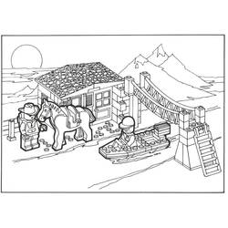 Dibujo para colorear: LEGO City (Juguetes y Juegos) #200460 - Dibujos para Colorear e Imprimir Gratis