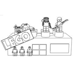 Dibujo para colorear: LEGO City (Juguetes y Juegos) #200461 - Dibujos para Colorear e Imprimir Gratis
