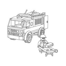 Dibujo para colorear: LEGO City (Juguetes y Juegos) #200463 - Dibujos para Colorear e Imprimir Gratis