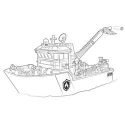 Dibujo para colorear: LEGO City (Juguetes y Juegos) #200465 - Dibujos para Colorear e Imprimir Gratis