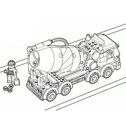 Dibujo para colorear: LEGO City (Juguetes y Juegos) #200468 - Dibujos para Colorear e Imprimir Gratis