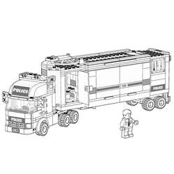 Dibujo para colorear: LEGO City (Juguetes y Juegos) #200469 - Dibujos para Colorear e Imprimir Gratis