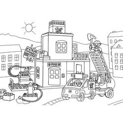 Dibujo para colorear: LEGO City (Juguetes y Juegos) #200470 - Dibujos para Colorear e Imprimir Gratis