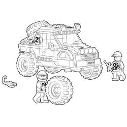 Dibujo para colorear: LEGO City (Juguetes y Juegos) #200474 - Dibujos para Colorear e Imprimir Gratis
