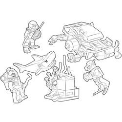 Dibujo para colorear: LEGO City (Juguetes y Juegos) #200475 - Dibujos para Colorear e Imprimir Gratis