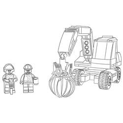 Dibujo para colorear: LEGO City (Juguetes y Juegos) #200477 - Dibujos para Colorear e Imprimir Gratis