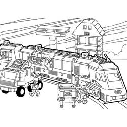 Dibujo para colorear: LEGO City (Juguetes y Juegos) #200481 - Dibujos para Colorear e Imprimir Gratis