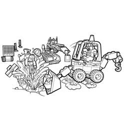 Dibujo para colorear: LEGO City (Juguetes y Juegos) #200483 - Dibujos para Colorear e Imprimir Gratis
