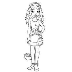 Dibujo para colorear: Lego Friends (Juguetes y Juegos) #179399 - Dibujos para Colorear e Imprimir Gratis