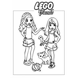 Dibujo para colorear: Lego Friends (Juguetes y Juegos) #179401 - Dibujos para Colorear e Imprimir Gratis