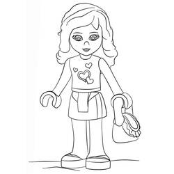 Dibujo para colorear: Lego Friends (Juguetes y Juegos) #179406 - Dibujos para Colorear e Imprimir Gratis