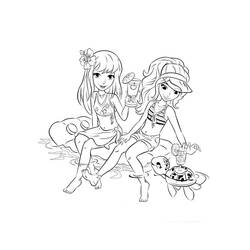 Dibujo para colorear: Lego Friends (Juguetes y Juegos) #179408 - Dibujos para Colorear e Imprimir Gratis