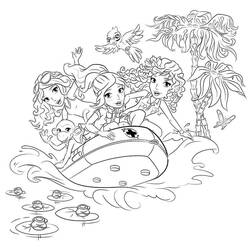 Dibujo para colorear: Lego Friends (Juguetes y Juegos) #179415 - Dibujos para Colorear e Imprimir Gratis