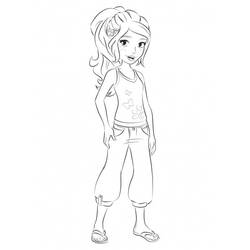 Dibujo para colorear: Lego Friends (Juguetes y Juegos) #179420 - Dibujos para Colorear e Imprimir Gratis