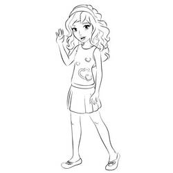 Dibujo para colorear: Lego Friends (Juguetes y Juegos) #179423 - Dibujos para Colorear e Imprimir Gratis