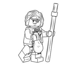 Dibujo para colorear: Lego Harry Potter (Juguetes y Juegos) #200393 - Dibujos para Colorear e Imprimir Gratis