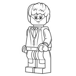 Dibujo para colorear: Lego Harry Potter (Juguetes y Juegos) #200401 - Dibujos para Colorear e Imprimir Gratis