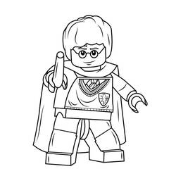 Dibujo para colorear: Lego Harry Potter (Juguetes y Juegos) #200404 - Dibujos para Colorear e Imprimir Gratis