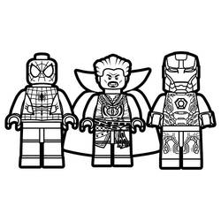 Dibujo para colorear: LEGO Marvel (Juguetes y Juegos) #200376 - Dibujos para Colorear e Imprimir Gratis