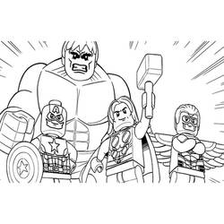 Dibujos para colorear: LEGO Marvel - Dibujos para Colorear e Imprimir Gratis