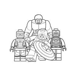 Dibujo para colorear: LEGO Marvel (Juguetes y Juegos) #200380 - Dibujos para Colorear e Imprimir Gratis