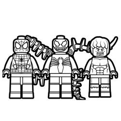 Dibujo para colorear: LEGO Marvel (Juguetes y Juegos) #200383 - Dibujos para Colorear e Imprimir Gratis