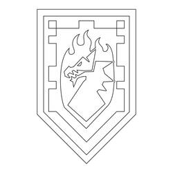 Dibujos para colorear: LEGO Nexo Knights - Dibujos para Colorear e Imprimir Gratis