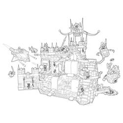 Dibujo para colorear: LEGO Nexo Knights (Juguetes y Juegos) #199167 - Dibujos para Colorear e Imprimir Gratis