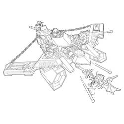 Dibujo para colorear: LEGO Nexo Knights (Juguetes y Juegos) #199172 - Dibujos para Colorear e Imprimir Gratis