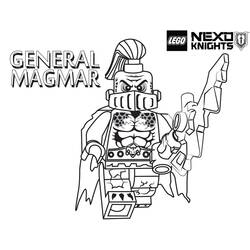 Dibujo para colorear: LEGO Nexo Knights (Juguetes y Juegos) #199174 - Dibujos para Colorear e Imprimir Gratis