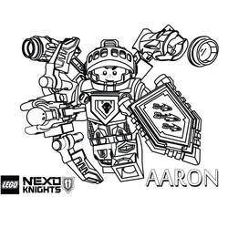 Dibujo para colorear: LEGO Nexo Knights (Juguetes y Juegos) #199177 - Dibujos para Colorear e Imprimir Gratis