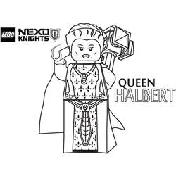 Dibujo para colorear: LEGO Nexo Knights (Juguetes y Juegos) #199178 - Dibujos para Colorear e Imprimir Gratis