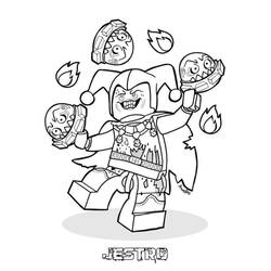 Dibujo para colorear: LEGO Nexo Knights (Juguetes y Juegos) #199184 - Dibujos para Colorear e Imprimir Gratis
