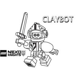 Dibujo para colorear: LEGO Nexo Knights (Juguetes y Juegos) #199193 - Dibujos para Colorear e Imprimir Gratis