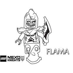 Dibujo para colorear: LEGO Nexo Knights (Juguetes y Juegos) #199194 - Dibujos para Colorear e Imprimir Gratis