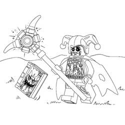 Dibujo para colorear: LEGO Nexo Knights (Juguetes y Juegos) #199198 - Dibujos para Colorear e Imprimir Gratis