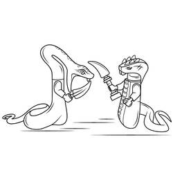 Dibujo para colorear: LEGO Ninjago (Juguetes y Juegos) #171086 - Dibujos para Colorear e Imprimir Gratis