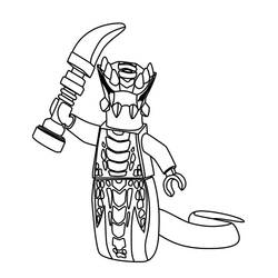 Dibujo para colorear: LEGO Ninjago (Juguetes y Juegos) #171089 - Dibujos para Colorear e Imprimir Gratis