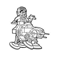 Dibujo para colorear: LEGO Star Wars (Juguetes y Juegos) #200407 - Dibujos para Colorear e Imprimir Gratis
