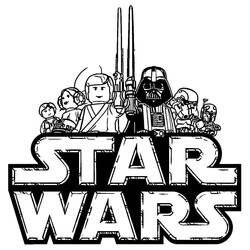 Dibujos para colorear: LEGO Star Wars - Dibujos para Colorear e Imprimir Gratis