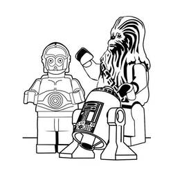 Dibujo para colorear: LEGO Star Wars (Juguetes y Juegos) #200425 - Dibujos para Colorear e Imprimir Gratis