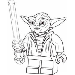 Dibujo para colorear: LEGO Star Wars (Juguetes y Juegos) #200429 - Dibujos para Colorear e Imprimir Gratis