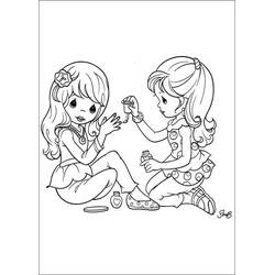 Dibujo para colorear: Momentos Preciosos (Juguetes y Juegos) #213237 - Dibujos para Colorear e Imprimir Gratis