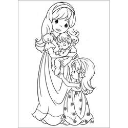Dibujo para colorear: Momentos Preciosos (Juguetes y Juegos) #213243 - Dibujos para Colorear e Imprimir Gratis